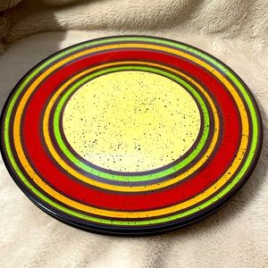 Set of 2 Pfaltzgraff Dinner Plates - Sedona Fruit (Discontinued Pattern)